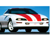 1998-02 Camaro & Z28 Stripe Kit - COUPE or T-TOP - No Roof Stripes
